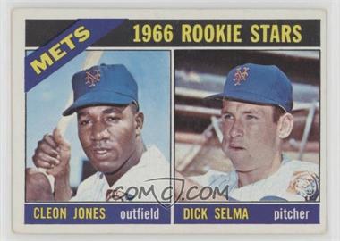 1966 Topps - [Base] #67 - 1966 Rookie Stars - Cleon Jones, Dick Selma [Poor to Fair]