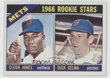 1966 Topps - [Base] #67 - 1966 Rookie Stars - Cleon Jones, Dick Selma [Good to VG‑EX]