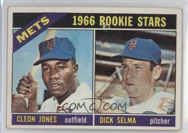 1966 Topps - [Base] #67 - 1966 Rookie Stars - Cleon Jones, Dick Selma [Good to VG‑EX]