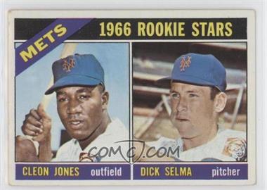 1966 Topps - [Base] #67 - 1966 Rookie Stars - Cleon Jones, Dick Selma