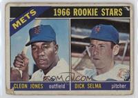 1966 Rookie Stars - Cleon Jones, Dick Selma [Good to VG‑EX]