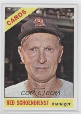 1966 Topps - [Base] #76 - Red Schoendienst