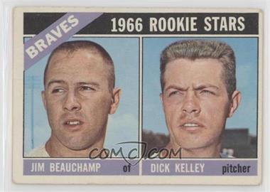 1966 Topps - [Base] #84 - 1966 Rookie Stars - Jim Beauchamp, Dick Kelley [Poor to Fair]