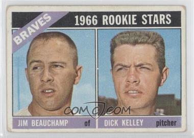 1966 Topps - [Base] #84 - 1966 Rookie Stars - Jim Beauchamp, Dick Kelley [Poor to Fair]