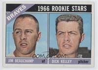 1966 Rookie Stars - Jim Beauchamp, Dick Kelley