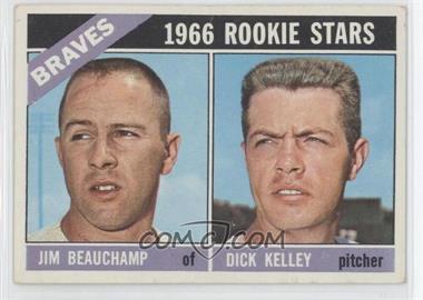 1966 Topps - [Base] #84 - 1966 Rookie Stars - Jim Beauchamp, Dick Kelley [Good to VG‑EX]