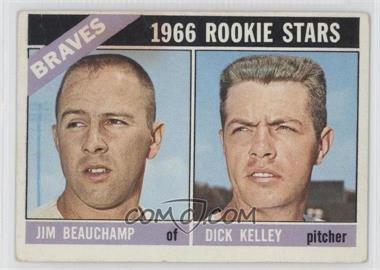 1966 Topps - [Base] #84 - 1966 Rookie Stars - Jim Beauchamp, Dick Kelley [Good to VG‑EX]