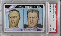 1966 Rookie Stars - Jim Beauchamp, Dick Kelley [PSA 7 NM]