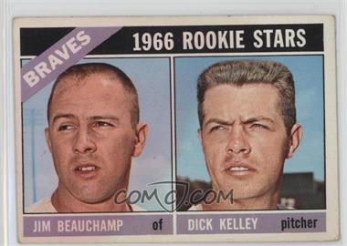 1966 Topps - [Base] #84 - 1966 Rookie Stars - Jim Beauchamp, Dick Kelley [Poor to Fair]