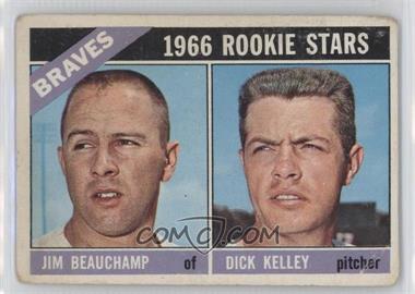 1966 Topps - [Base] #84 - 1966 Rookie Stars - Jim Beauchamp, Dick Kelley [Poor to Fair]