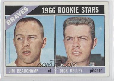 1966 Topps - [Base] #84 - 1966 Rookie Stars - Jim Beauchamp, Dick Kelley [Poor to Fair]