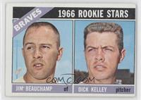 1966 Rookie Stars - Jim Beauchamp, Dick Kelley [Noted]