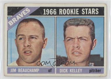 1966 Topps - [Base] #84 - 1966 Rookie Stars - Jim Beauchamp, Dick Kelley [Poor to Fair]