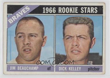 1966 Topps - [Base] #84 - 1966 Rookie Stars - Jim Beauchamp, Dick Kelley [Poor to Fair]