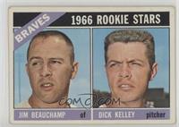 1966 Rookie Stars - Jim Beauchamp, Dick Kelley [Good to VG‑EX]