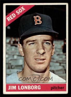 1966 Topps - [Base] #93 - Jim Lonborg [VG]