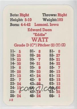 1967 APBA Baseball 1966 Season - [Base] #_EDWA - Eddie Watt