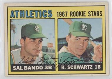 1967 O-Pee-Chee - [Base] #33 - Sal Bando, Randy Schwartz