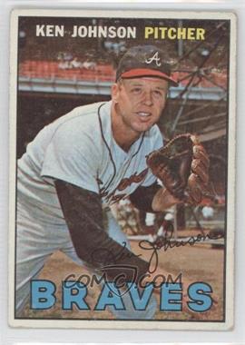 1967 Topps - [Base] #101 - Ken Johnson [Good to VG‑EX]