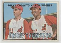 Tribe Thumpers (Rocky Colavito, Leon Wagner) [Poor to Fair]