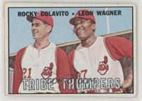 Tribe Thumpers (Rocky Colavito, Leon Wagner) [Poor to Fair]