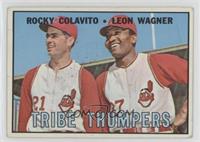 Tribe Thumpers (Rocky Colavito, Leon Wagner) [Poor to Fair]