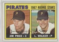 1967 Rookie Stars - Jim Price, Luke Walker
