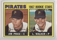 1967 Rookie Stars - Jim Price, Luke Walker