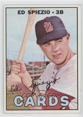 1967 Topps - [Base] #128.1 - Ed Spiezio