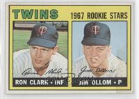 1967 Rookie Stars - Ron Clark, Jim Ollom [Poor to Fair]