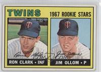 1967 Rookie Stars - Ron Clark, Jim Ollom [Good to VG‑EX]