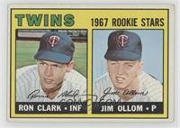 1967 Rookie Stars - Ron Clark, Jim Ollom [COMC RCR Good‑Very&nb…