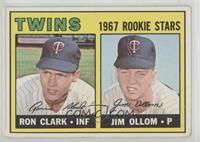 1967 Rookie Stars - Ron Clark, Jim Ollom [Poor to Fair]