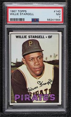 1967 Topps - [Base] #140 - Willie Stargell [PSA 7 NM]