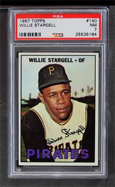 1967 Topps - [Base] #140 - Willie Stargell [PSA 7 NM]