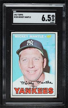 1967 Topps - [Base] #150 - Mickey Mantle [SGC 6.5 EX/NM+]