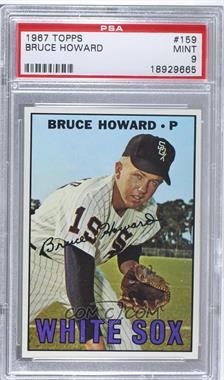 1967 Topps - [Base] #159 - Bruce Howard [PSA 9 MINT]