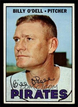 1967 Topps - [Base] #162 - Billy O'Dell [GOOD]