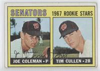 1967 Rookie Stars - Joe Coleman, Tim Cullen [Good to VG‑EX]