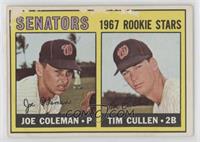 1967 Rookie Stars - Joe Coleman, Tim Cullen [Poor to Fair]