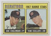 1967 Rookie Stars - Joe Coleman, Tim Cullen [Good to VG‑EX]