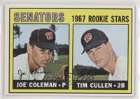 1967 Rookie Stars - Joe Coleman, Tim Cullen