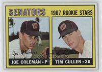 1967 Rookie Stars - Joe Coleman, Tim Cullen [Poor to Fair]