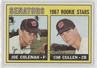 1967 Rookie Stars - Joe Coleman, Tim Cullen