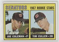 1967 Rookie Stars - Joe Coleman, Tim Cullen