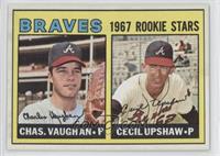 1967 Rookie Stars - Charles Vaughan, Cecil Upshaw