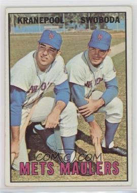 1967 Topps - [Base] #186 - Mets Maulers (Ed Kranepool, Ron Swoboda) [Good to VG‑EX]