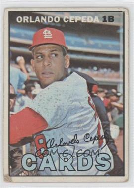 1967 Topps - [Base] #20 - Orlando Cepeda [Poor to Fair]