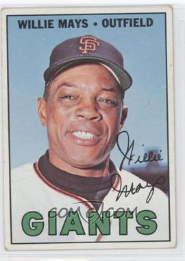 1967 Topps - [Base] #200 - Willie Mays [Good to VG‑EX]