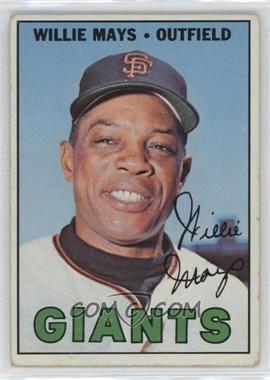 1967 Topps - [Base] #200 - Willie Mays [Good to VG‑EX]